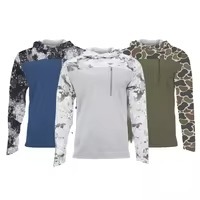 เสื้อเชิ้ตแขนยาวระบายอากาศได้ดี น้ำหนักเบา ผลิตจากโพลีเอสเตอร์ ป้องกันแสงแดด UPF 50 ยืดหยุ่น เย็นสบาย เหมาะสำหรับตกปลา ผู้ชายและผู้หญิง - Product Image 3