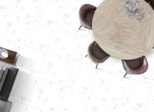 Carreaux de porcelaine sculptés style italien 800x1600 1200x1800 750x1500mm, grands formats pour salon, cuisine, salle de bain - Product Image 2