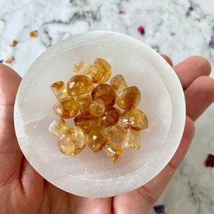 Cristal de Citrine Naturelle Sculpté en Forme de Champignon, Citrine Jaune, Cristal de Guérison pour Reiki, Méditation, Décoration Feng Shui, Vente en Gros - Product Image 2