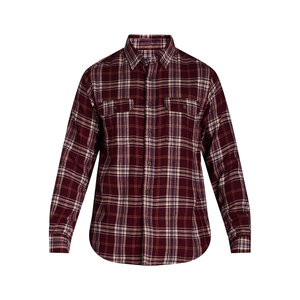 Chemise décontractée pour homme à manches longues, boutonnée, en coton, à carreaux, pour l'automne, pour adultes, fabriquée au Bangladesh - Product Image 1