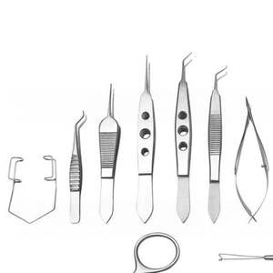 Kit de Sutura Oftálmica para Cirugía de Cataratas, 21 Piezas, Acero Inoxidable Alemán, Instrumentos Quirúrgicos Reutilizables, CE, por Dentavex - Product Image 3