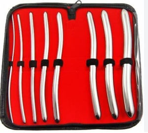 Juego de Dilatadores Hegar de Acero Inoxidable Alemán de 4 mm a 18 mm, Manuales, de Alta Calidad, Certificados CE Clase I para Procedimientos Ginecológicos, QUIRÚRGICOS - Product Image 2