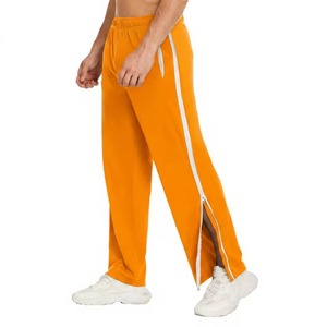 Pantalon de survêtement de basketball pour homme, épais, anti-plis, séchage rapide, avec poches post-opératoires, taille élastique, coupe droite, taille XL - Product Image 3