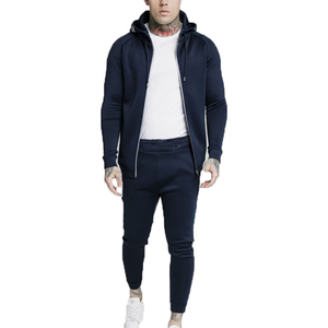 Ensemble de survêtement en nylon pour homme, résistant à l'eau, léger, pour l'entraînement sportif, la course, la gym, le fitness, les activités de plein air et les loisirs, coupe ajustée - Product Image 1