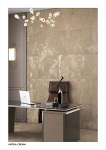 Azulejos de porcelana mate tallados de 600x600 mm, desarrollados para ofrecer un relieve superficial suave, un tono natural y una durabilidad interior prolongada. - Product Image 4