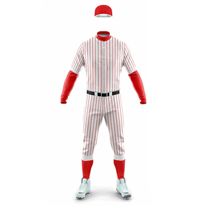 Uniformes de Béisbol Personalizados con Diseño Profesional, Sublimados, con Botones Completos, para Niños y Adultos, de Malla de Poliéster - Product Image 1