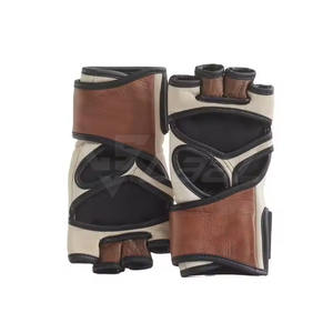 High Quality Open Finger Training Gloves Manufacturer Custom Logo Kickboxing Grappling Training Gloves - Product Image 2