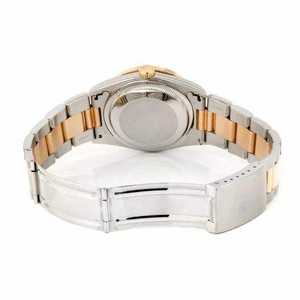 Luxury Moissanite Diamond Watch Black Dial Two Tone Gold Silver <b>Automatic</b> Mechanical Stainless Steel Wristwatch - Product Image 5