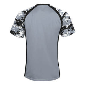 T-shirt respirant sublimé pour homme, style uni et varié, coupe ample à épaules tombantes, idéal pour les boutiques de mode européennes - Product Image 2