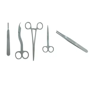 Best Price 9-Piece Manual Surgical Instruments Set Stainless Steel Material CE ISO Approved Class I BY <b>Blush</b> Surgical Instrument - Product Image 5