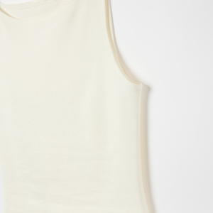Camiseta Deportiva de Tirantes Cortos para Mujer, Ligera, Transpirable, de Verano, con Logotipo Personalizado, de Algodón de Alta Calidad, Acanalada, Ajustada, Lisa - Product Image 4