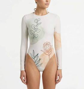 Justaucorps de gymnastique à manches longues, tenue de danse de ballet, haut de danse pour ballerine, justaucorps de scène pour filles - Product Image 1