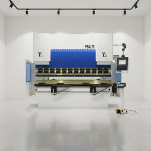 Prensa Plegadora NC de Alta Precisión para Trabajo Pesado, Máquina Industrial para Doblar Metal <span class=keywords><strong>con</strong></span> Sistema ESTUN y Válvula Rexroth - Product Image 1