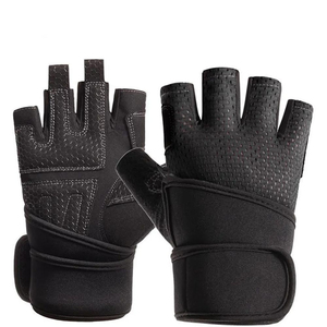 custom weightlifting gloves gym fitness workout gloves strength training gloves exercise hand protection cross training gloves - Product Image 1