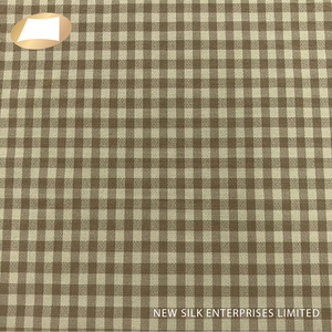 ผ้ากิ๊งแฮมผ้ายืดไนลอนทาคเทลสองสีสำหรับชุดลำลอง - Product Image 2