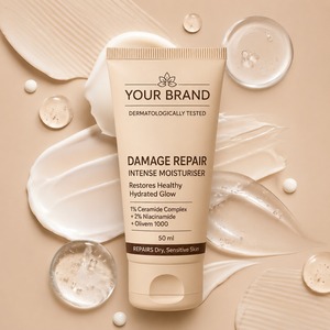 Crema Hidratante Facial Reparadora de Barrera Cutánea para Hidratación Profunda y Protección de la Piel, Suministro del Fabricante - Product Image 3