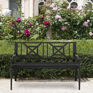 Panca da Giardino in Acciaio Verniciato a Polvere per Uso Esterno - Product Image 6