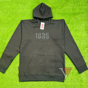 Sweat à capuche zippé quart de tour en polaire doublé anti-rétrécissement de haute qualité pour homme et garçon, coupe classique, personnalisable, sportswear numérique - Product Image 4