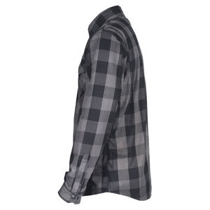 Camisa de Franela a Cuadros con Capucha para Hombre, Personalizada, Manga Larga, 100% Algodón, Corte Regular, Transpirable, Informal para Exteriores, Premium, Ligera - Product Image 2