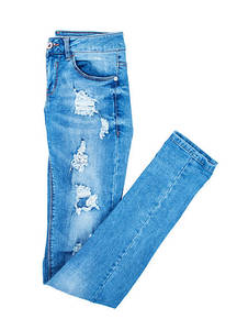Pantalon Baggy en Coton 12oz Style Marque Personnalisé Direct Usine, Salopette Streetwear Homme, Jean Ample Bleu Denim Hombre - Product Image 3