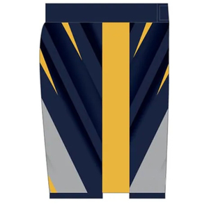 Shorts de bain pour hommes à imprimé géométrique, séchage rapide, taille élastique, taille mi-haute, en polyester, décontractés et sportifs - Product Image 3