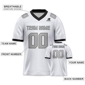 Jersey de Fútbol Americano al Mejor Precio, Corto, Estampado, Transpirable, de Alta Calidad, Unisex para Adultos, Perfecto para Jugadores de Equipo - Product Image 2