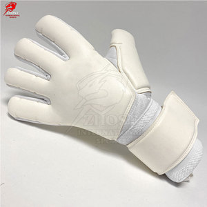 Gants de gardien de but en cuir de haute qualité avec sangle de poignet réglable pour l'entraînement sportif en extérieur et l'amélioration rapide - Product Image 6