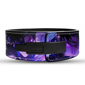 Cinturón de Cuero Vacuno Personalizable y Resistente de 10 mm para Gimnasio y Fitness, Ajustable, con Logotipo, para Levantamiento de Pesas y Soporte Lumbar - Product Image 2