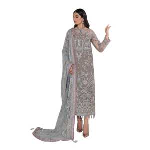 5. Robes de soirée pakistanaises haut de gamme, tenues de fête pour femmes, costume brodé 3 pièces, taille personnalisée, options de couleurs, mariage, Eid, fête - Product Image 1
