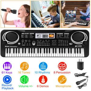 Organo Elettronico Digitale a 61 Tasti per Bambini e Adulti Pianoforte Elettrico Strumento Musicale con Microfono per Principianti - Product Image 5