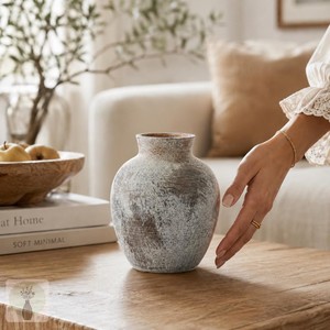 Industry Trending Handmade Porcelain <b>Ceramic</b> <b>Vase</b> Matte Glaze Modern Style Eco-Friendly Tabletop Decor 8-16 Inches - Product Image 6