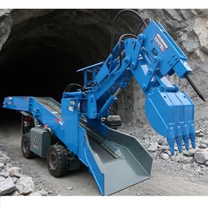 HuanSheng Mini-chargeur de déchets miniers de 40 m³/h pour l'exploitation minière, avec bande transporteuse, fournisseur de mini-chargeurs de déchets pour l'exploitation minière - Product Image 2