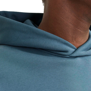 Sweat-shirt à capuche uni pour homme, 100% coton molletonné, coupe classique, respirant, séchage rapide, écologique, pull décontracté d'hiver - Product Image 6