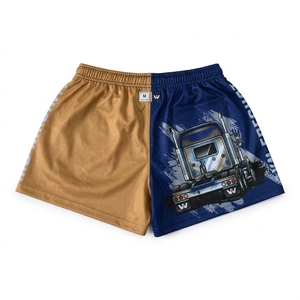 Pantalones Cortos Deportivos de Lona Ecológicos Personalizados, OEM/ODM, MOQ Bajo de 2 Piezas, Pedidos al por Mayor, Alta Calidad, Secado Rápido, Transpirables, para Hombre - Product Image 2