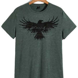 Camiseta Unisex Personalizada con Estampado, Lavada, Transpirable, Ecológica, Anti-Pilling, 180g, 100% Algodón Premium, Cuello Redondo, Corte Regular, Tejido de Punto para Hombre - Product Image 1