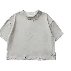 Nouveau T-shirt Homme Oversize Vintage Délavé Effet Minéral et Acide, Coupe Boxy, Personnalisable, Effet Usé - Product Image 4