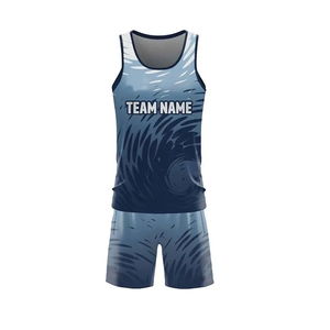Conjunto de Uniforme Deportivo Sublimado Personalizado para Atletismo, Producto de Moda, Ropa Deportiva que Absorbe la Humedad - Product Image 2