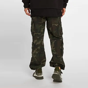 Pantalones Cargo de Camuflaje Oscuro Personalizados, Pantalones Utilitarios Multibolsillos para Hombre, Ropa Casual para Exteriores - Product Image 2