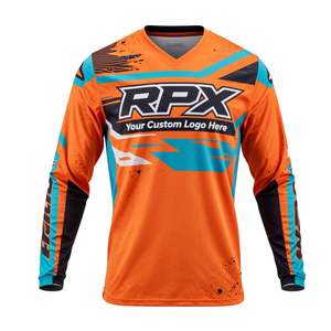 Nouvelle arrivée, maillot de motocross coupe-vent, impression par sublimation, design imprimé pour la course à moto, maillot de moto pour la conduite en plein air - Product Image 2