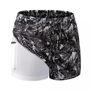 Women's Custom Quick Dry <b>Polyester</b>/Cotton Canvas Zipper Fly Mid Waist Sweat Jogger Breathable Athletic Workout Gym <b>Shorts</b> Summer - Product Image 2