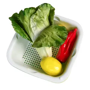 Hot Sale Drain Basket Plastic Kitchen Storage Basket