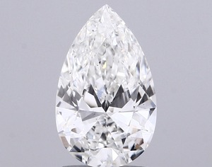 Diamant poire 2,02 carats, couleur F, clarté VS1, pierre cultivée en laboratoire CVD, polissage excellent, pour une magnifique bague de fiançailles. - Product Image 1