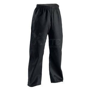 Uniforme d'arts martiaux doux et respirant 100% coton avec logo frontal pour hommes, pour l'entraînement quotidien au karaté et les exercices - Product Image 5