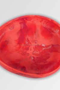 "Bol artisanal en résine époxy Pièce d'art décoratif unique pour bureau à domicile ou cadeau Bol en acrylique de conception inspirée de l'océan - Product Image 2