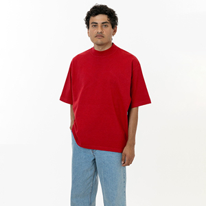 T-shirts graphiques amples pour hommes en coton 100% de qualité supérieure, impression sérigraphique personnalisée, anti-plis, effet vieilli, coupe oversize, grammage lourd, grandes tailles - Product Image 3