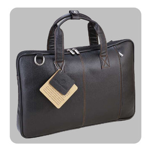 Sac à bandoulière multifonctionnel en cuir PU Liviya Modèle 177 pour ordinateur portable, organisateur/agenda, étanche, style professionnel pour salon professionnel - Product Image 1