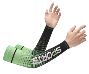 Manchons de bras sportifs à impression par sublimation - Équipement de protection UV rafraîchissant pour le gaming, le cyclisme et l'entraînement de performance - Product Image 1