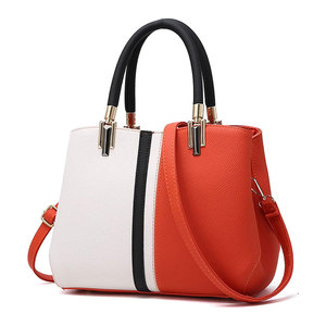Nouveau design de sac à main en cuir pour femmes / Sacs à bandoulière et sacs à main pour femmes Sacs de couleur unie pour femmes Sacs tendance - Product Image 1