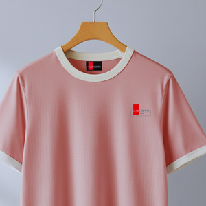 Men <b>Ringer</b> <b>T</b>-<b>Shirt</b> 100% Cotton 180 GSM Contrast Collar Custom Logo Retro Style Tee - Product Image 5