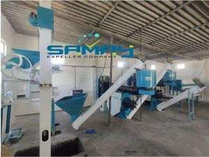 Heavy Duty 3 Ton Multi Seeds <b>Oil</b> Expeller <b>Machine</b> 6 Bolt Semi Automatic Commercial Seed Crushing Plant <b>Oil</b> Extraction <b>Press</b> - Product Image 3